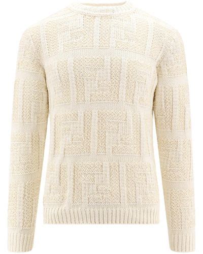 fendi sweater mens white|fendi turtleneck men's.